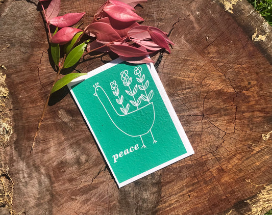 Henrietta Peace - Plantable Seeded Christmas Card